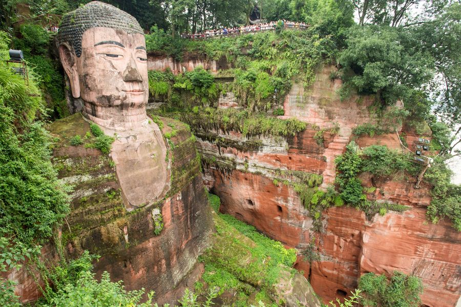 Giant Buddha - Chengdu - China - Doets Reizen